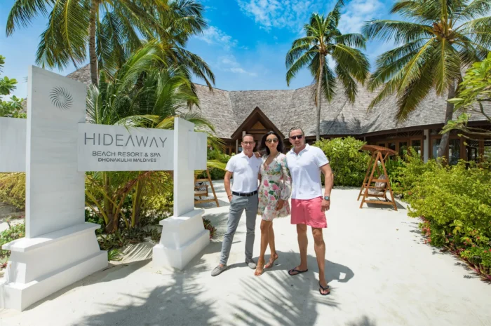 Selebritas Jerman Liburan di Hideaway Beach Resort Maldives